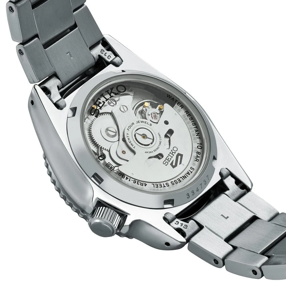 Seiko 5 Sports SRPK29K1 SKX Midi Black Dial Automatic Men's Watch sold by Watch & Watch product image thumbnail 2