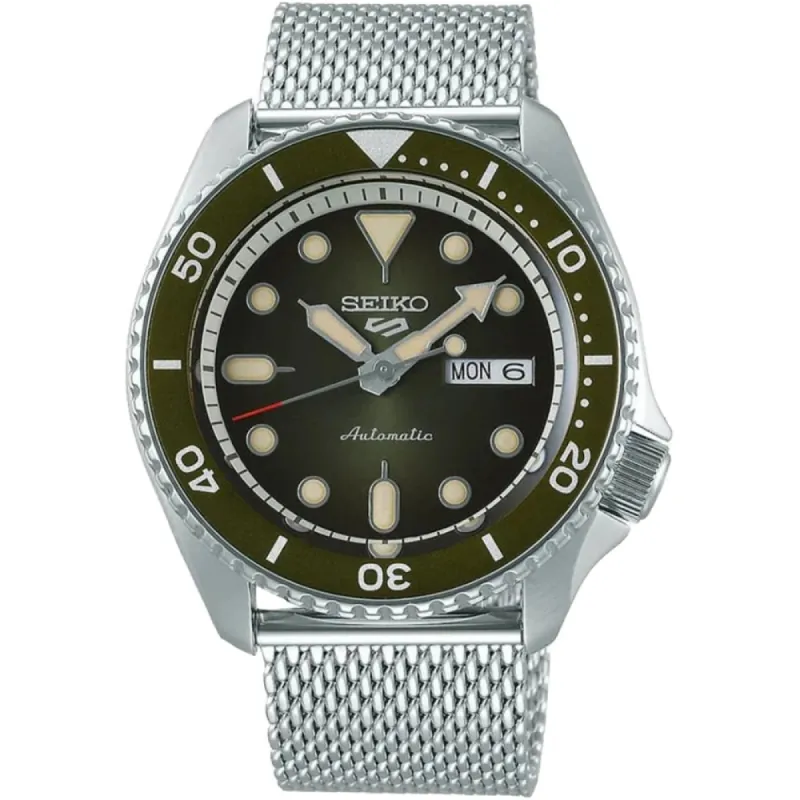 Seiko 5 Sports SRPD75K1 Green Dial Automatic Men's Watch sold by Watch & Watch