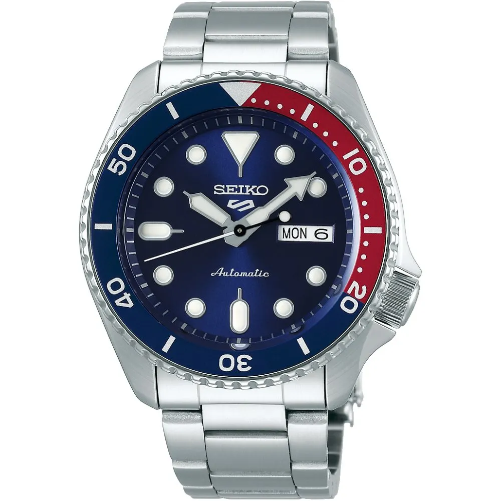 Seiko 5 Sports SRPD53K1 Blue Dial Automatic Men's Watch sold by Watch & Watch