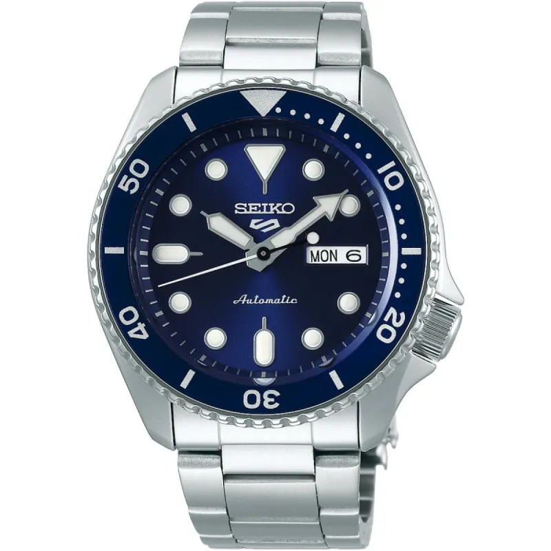 Seiko 5 Sports SRPD51K1 Blue Dial Automatic Men's Watch sold by Watch & Watch