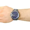 Diesel DZ4329 Mega Chief Chronograph Blue Dial Gunmetal Ion-plated Men's Watch sold by Watch & Watch
