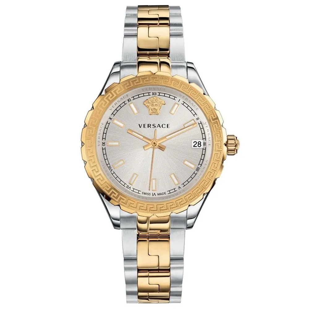 Versace V12030015 Hellenyium Quartz Silver Dial Ladies Watch sold by Watch & Watch
