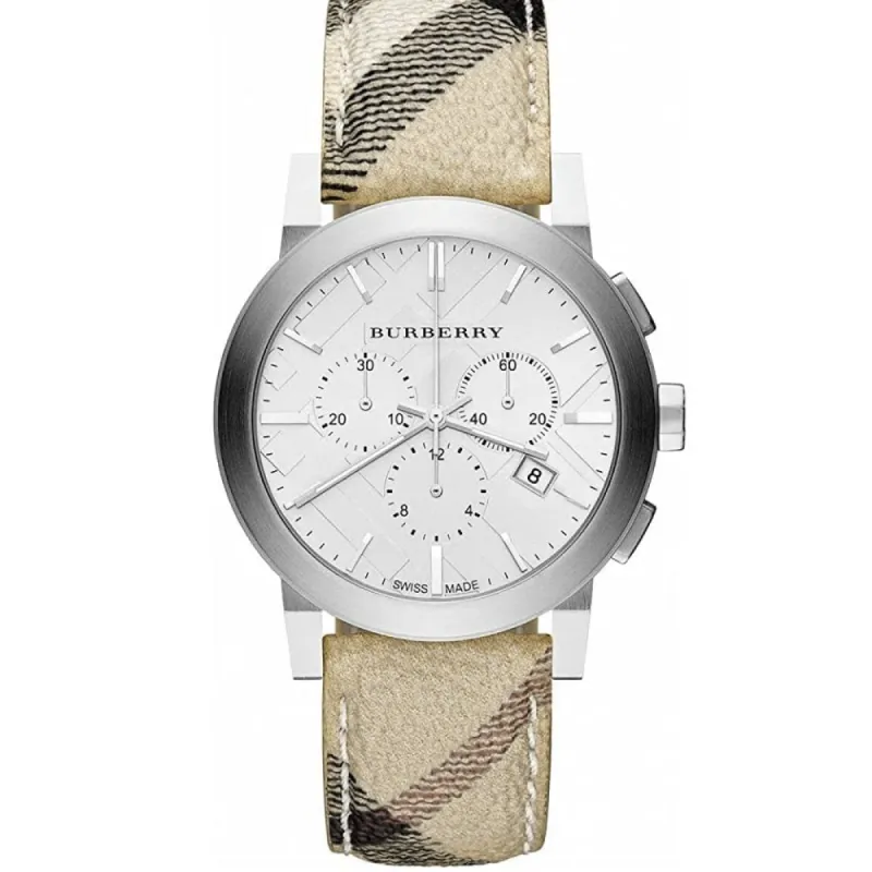 Burberry BU9360 The City Nova Check Chronograph Men's Watch sold by Watch & Watch