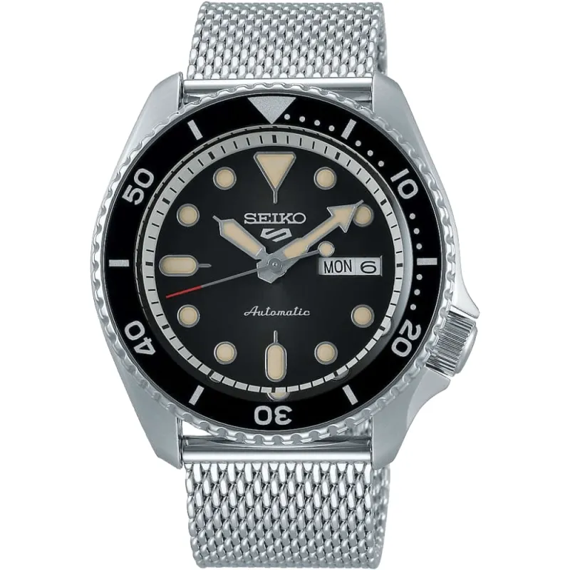 Seiko 5 Sports SRPD73K1 Black Dial Automatic Men's Watch made by Seiko