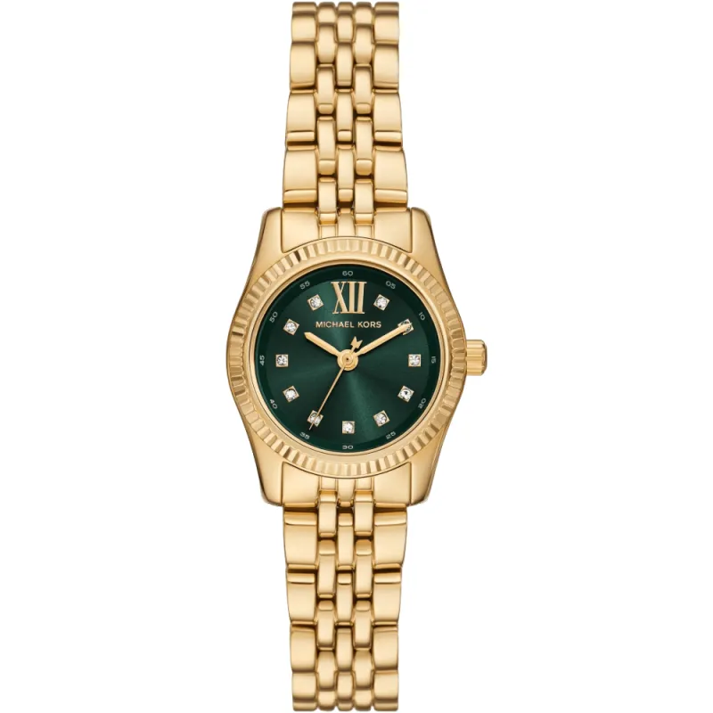 Michael Kors MK4842 Lexington Green Dial Ladies Watch sold by Watch & Watch