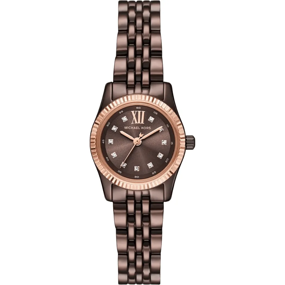 Michael Kors MK4844 Lexington Brown Dial Ladies Watch sold by Watch & Watch