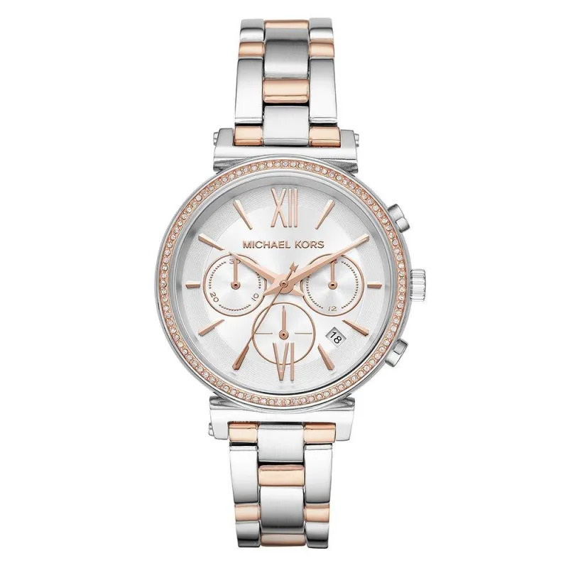 Michael Kors MK6558 Sofie Rose Gold Tone Ladies Watch sold by Watch & Watch