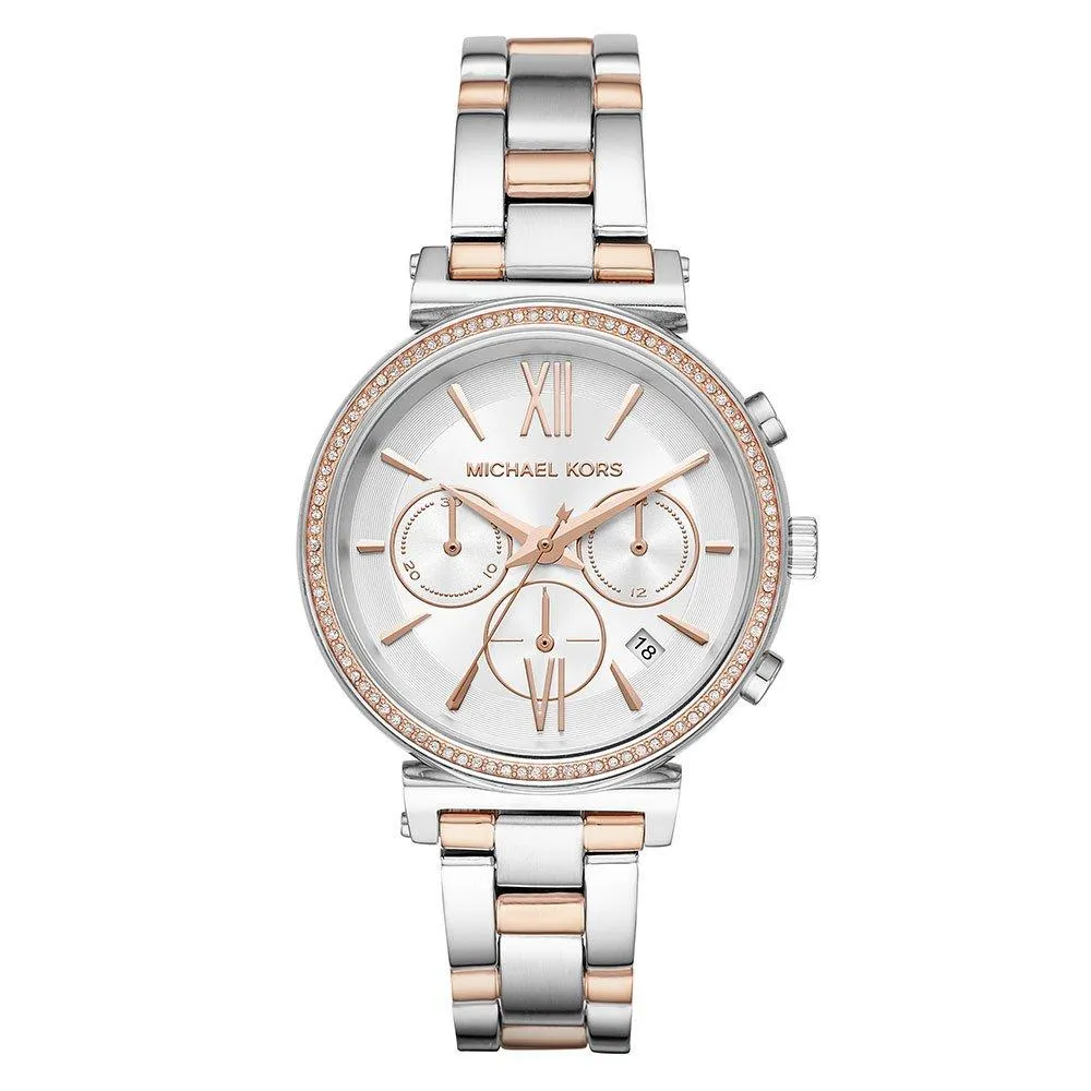 Michael Kors MK6558 Sofie Rose Gold Tone Ladies Watch sold by Watch & Watch
