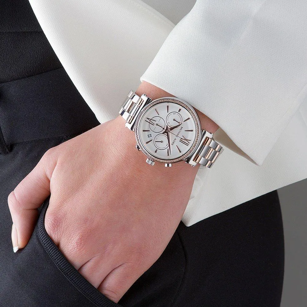 Michael Kors MK6558 Sofie Rose Gold Tone Ladies Watch sold by Watch & Watch product image thumbnail 3