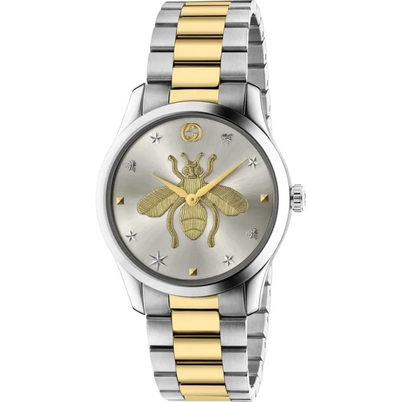 Gucci YA1264131 Ladies G-Timeless Bee Motif 38mm Watch sold by Watch & Watch