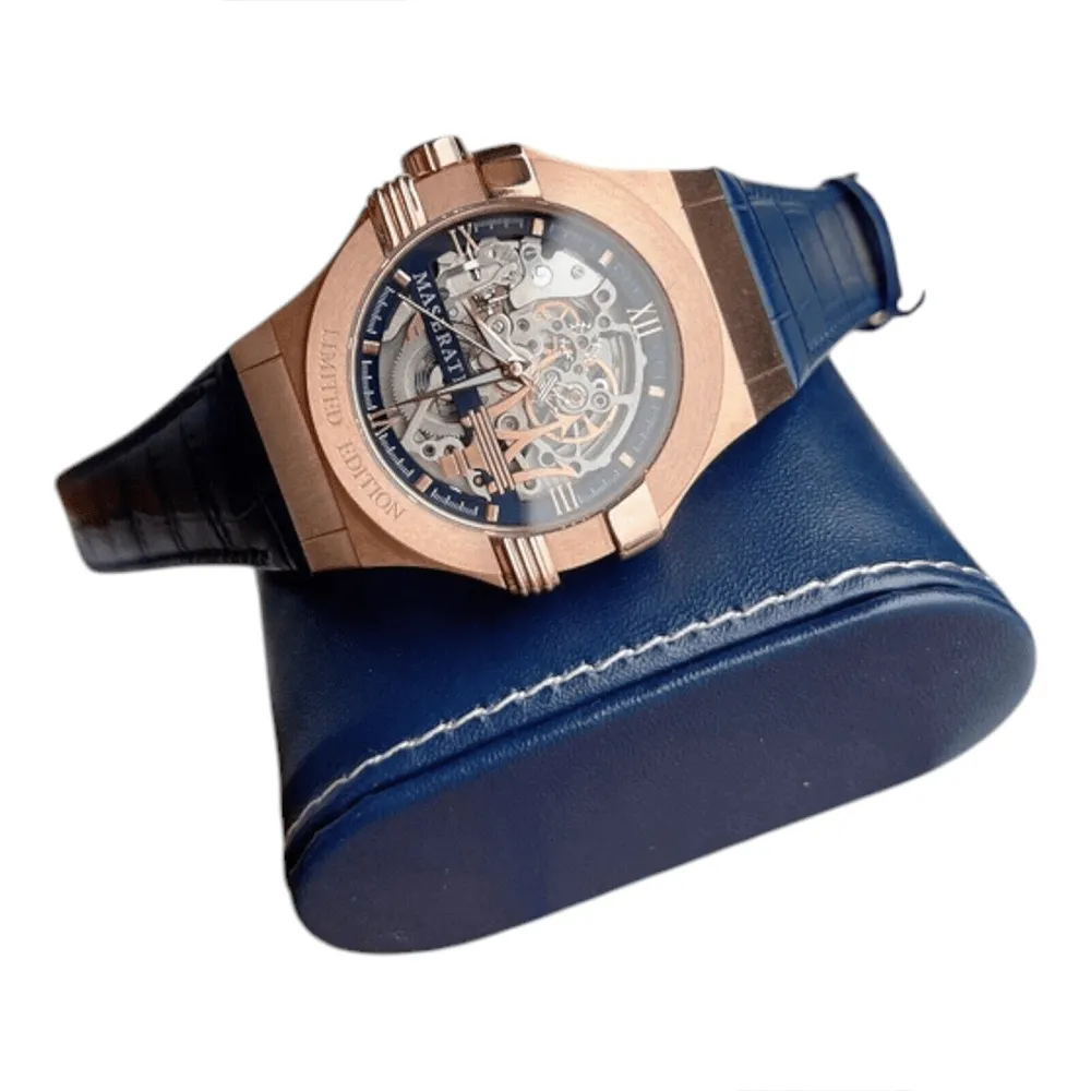 Maserati R8821108022 Automatic Skeleton Dial Rose Gold Men's Watch sold by Watch & Watch product image thumbnail 3