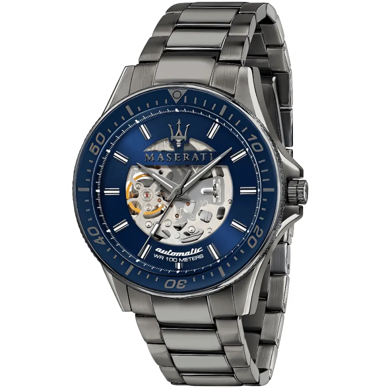Maserati R8823140001 Automatic Blue Dial Men's Watch sold by Watch & Watch