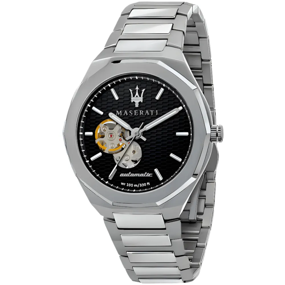 Maserati R8823142002 Automatic Black Dial Men's Watch sold by Watch & Watch