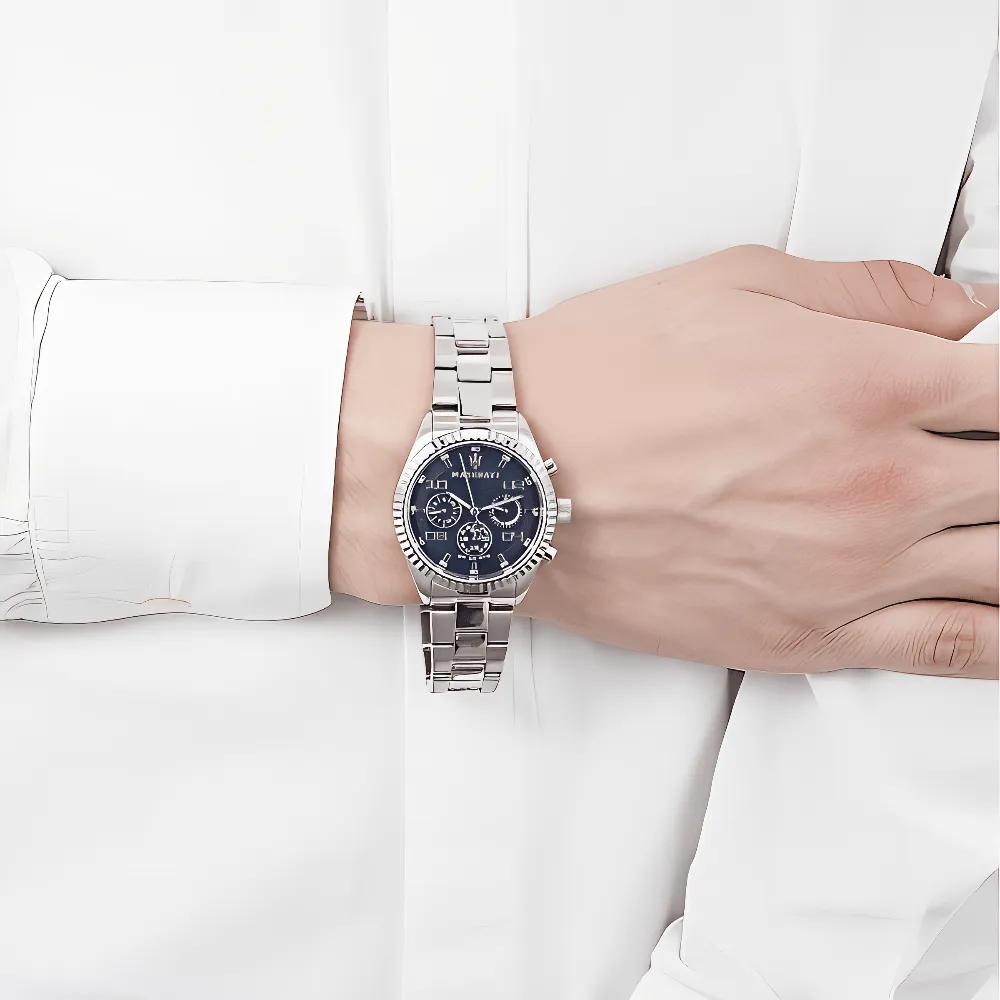 Maserati R8853100011 Chronograph Blue Dial Men's Watch sold by Watch & Watch product image thumbnail 3