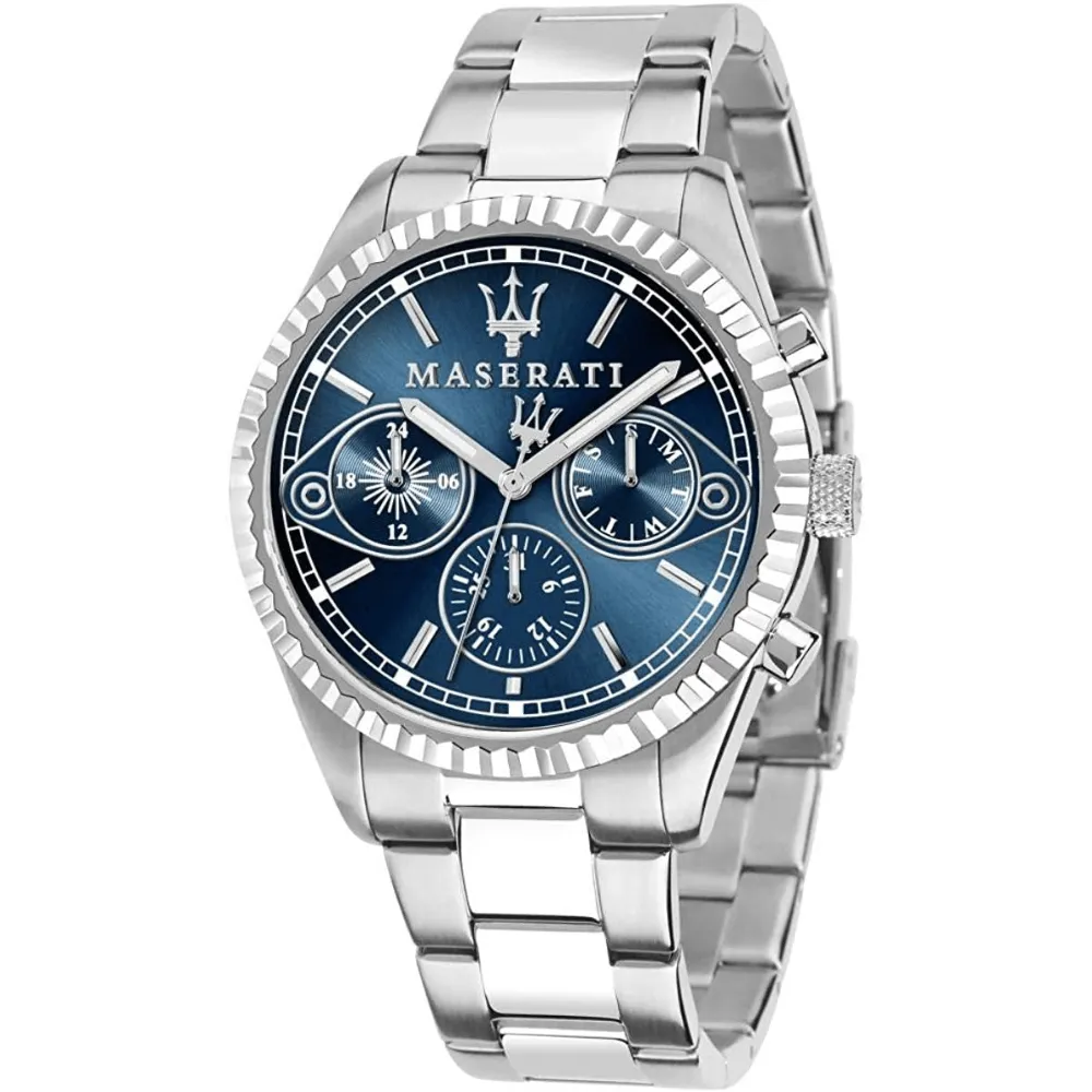 Maserati R8853100013 Chronograph Blue Dial Men's Watch sold by Watch & Watch