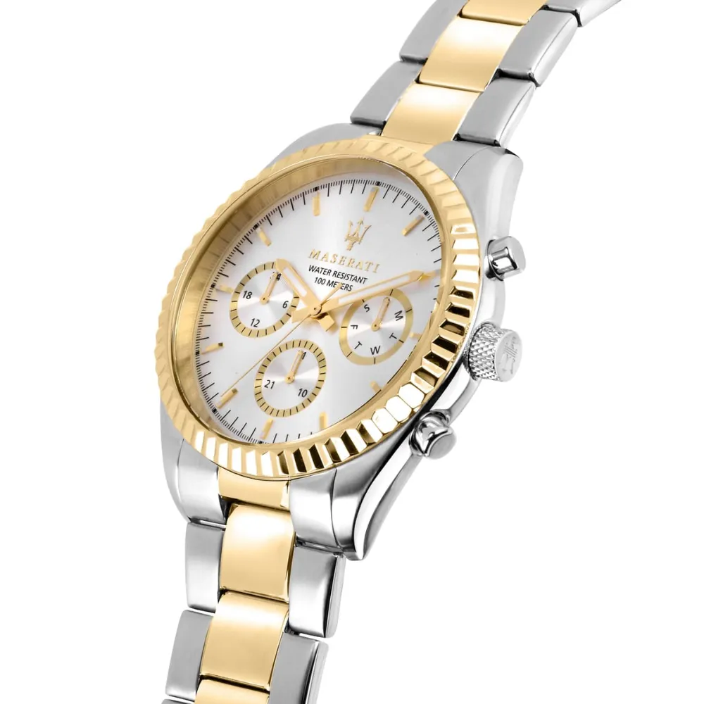 Maserati R8853100021 Chronograph Two-Tone Men's Watch sold by Watch & Watch product image thumbnail 4
