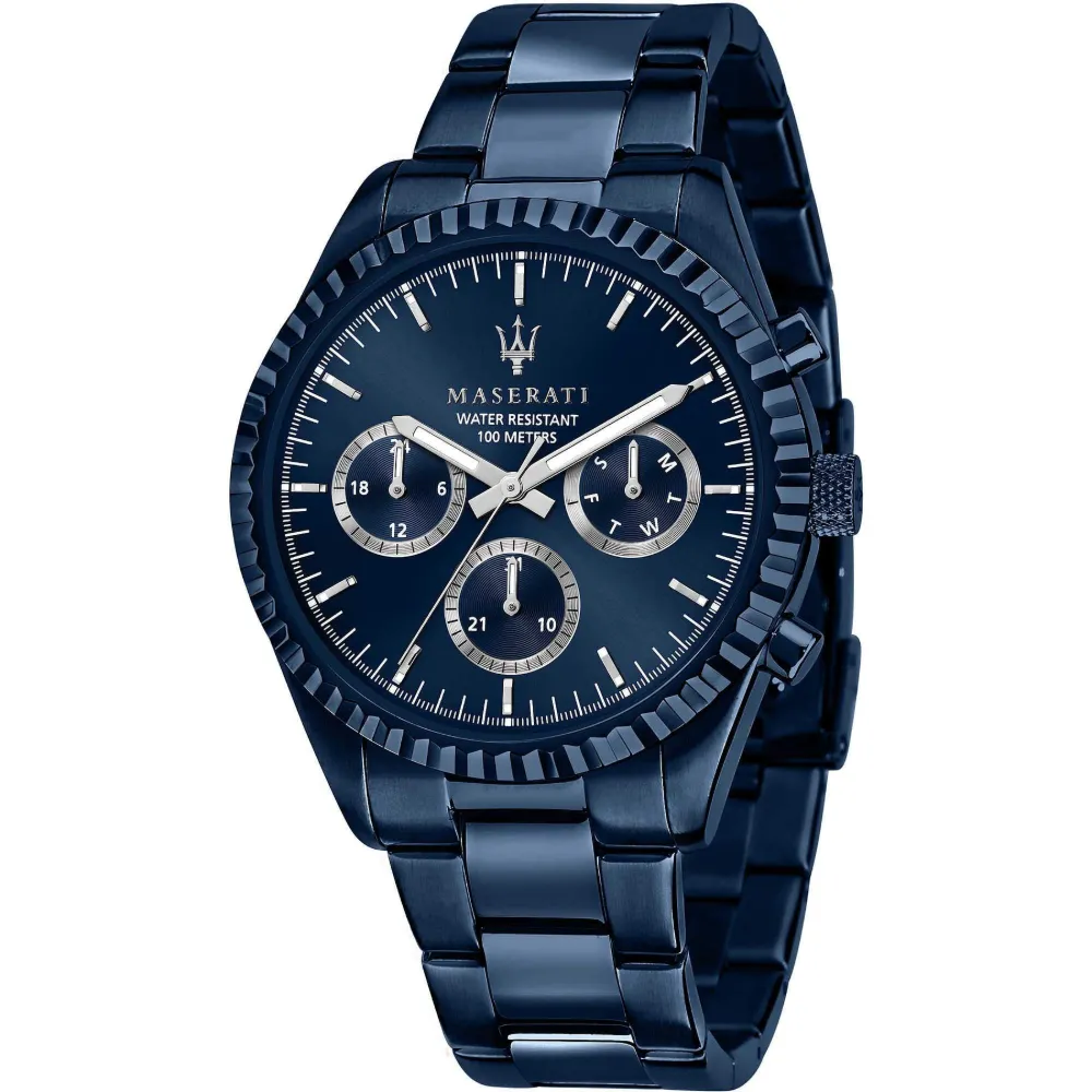 Maserati R8853100025 Chronograph Blue Edition Collection Men's Watch sold by Watch & Watch