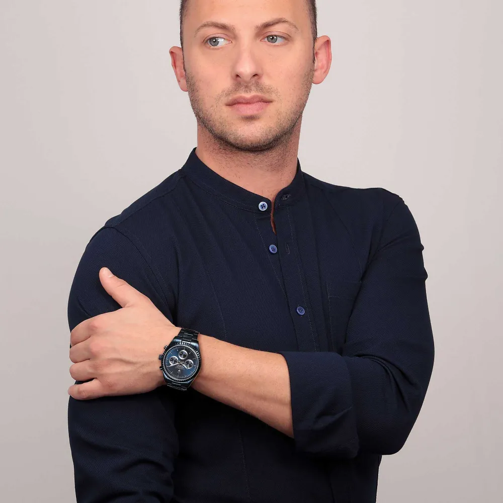 Maserati R8853100025 Chronograph Blue Edition Collection Men's Watch sold by Watch & Watch product image thumbnail 5