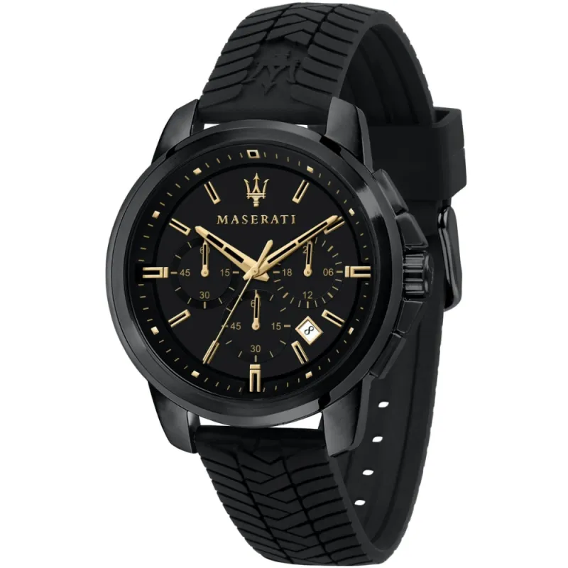 Maserati R8871621011 Chronograph Black Dial Men's Watch sold by Watch & Watch
