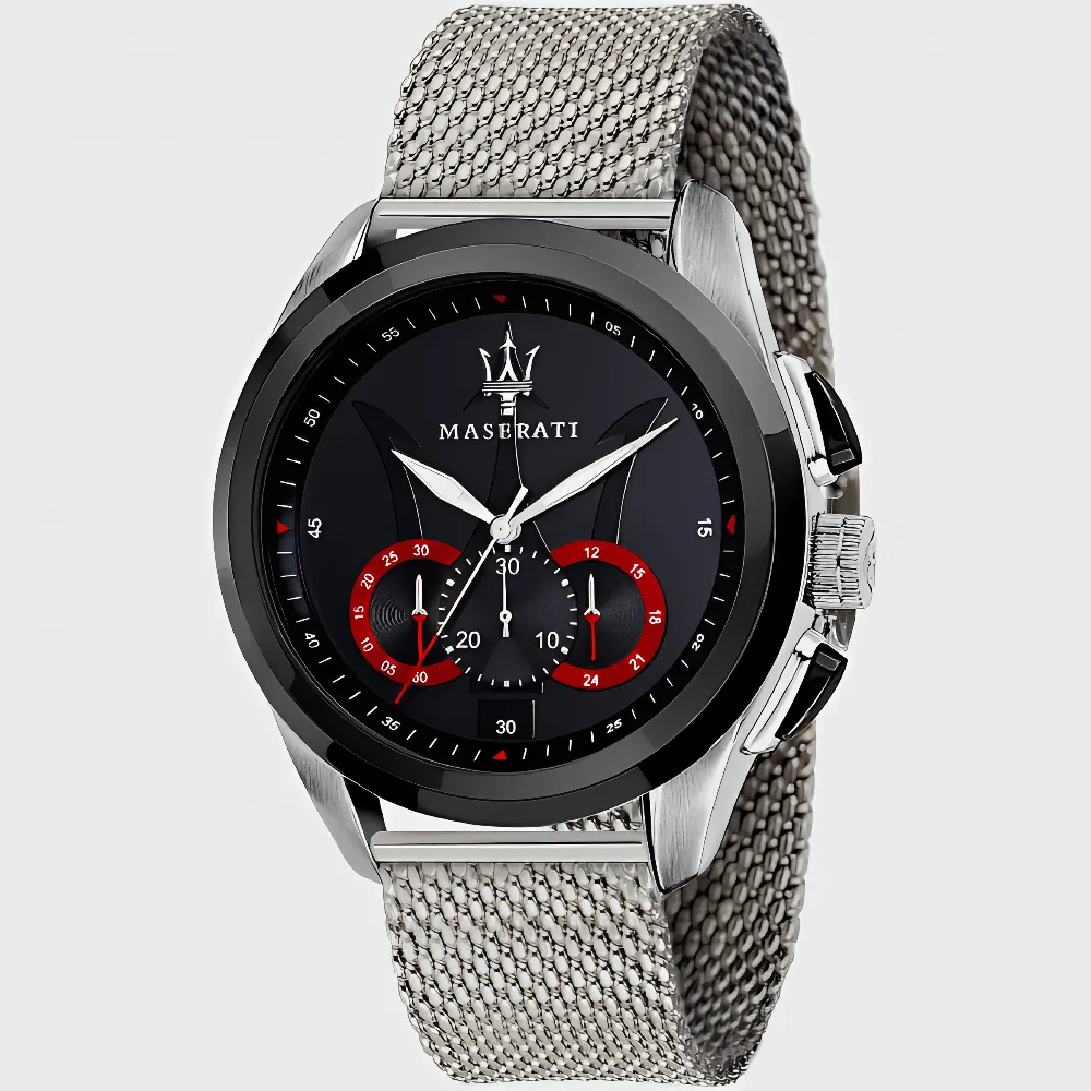 Maserati R8873612005 Traguardo Chronograph Black Dial Men's Watch sold by Watch & Watch product image thumbnail 4