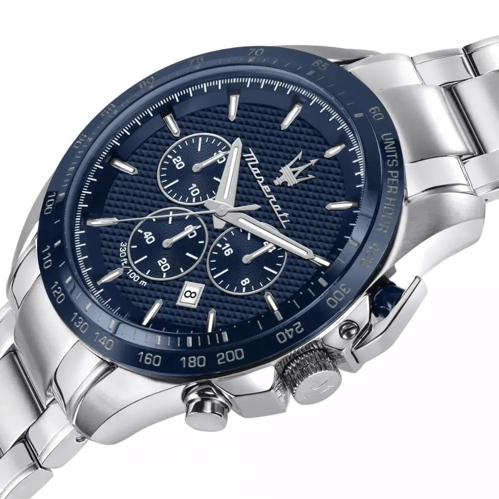 Maserati R8873612043 Traguardo Chronograph Blue Dial Men's Watch sold by Watch & Watch product image thumbnail 5