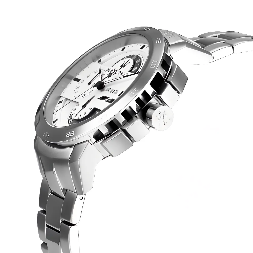 Maserati R8873619004 Ingegno Chronograph White Dial Men's Watch sold by Watch & Watch product image thumbnail 3