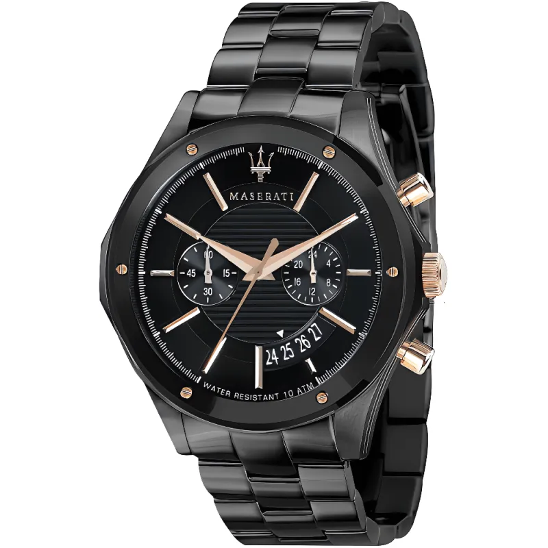 Maserati R8873627001 Circuito Black Dial Men's Watch sold by Watch & Watch