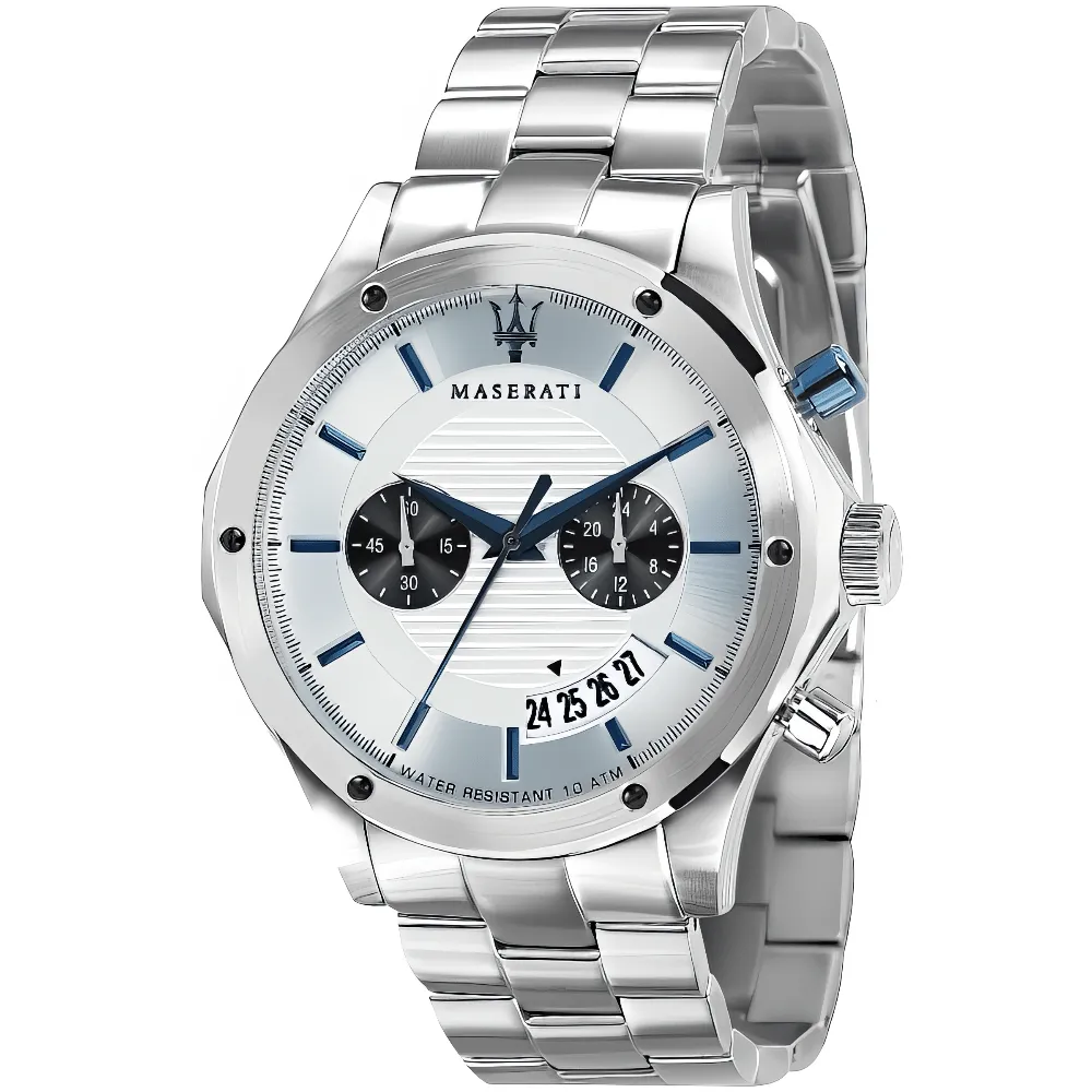 Maserati R8873627005 Circuito Chronograph Silver Dial Men's Watch sold by Watch & Watch