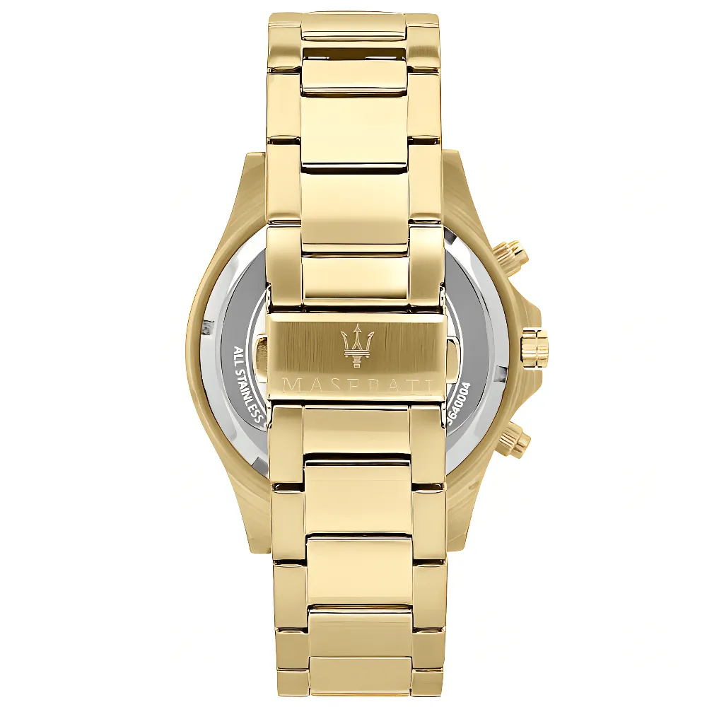 Maserati R8873640005 Sfida Chronograph Gold Dial Men's Watch sold by Watch & Watch product image thumbnail 2