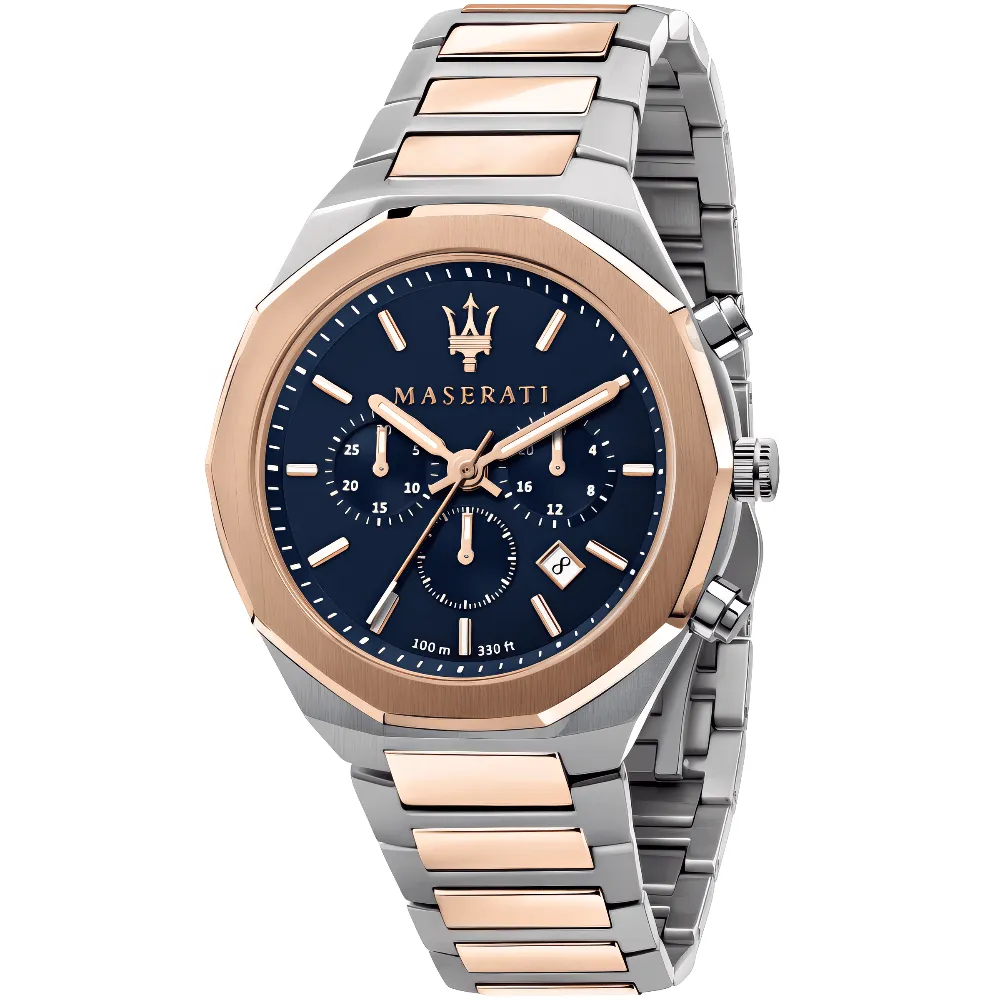 Maserati R8873642002 Stile Chronograph Two-Tone Men's Watch sold by Watch & Watch