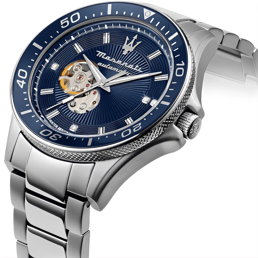 Maserati R8823140007 Sfida Automatic Blue Dial Men's Watch sold by Watch & Watch product image thumbnail 2