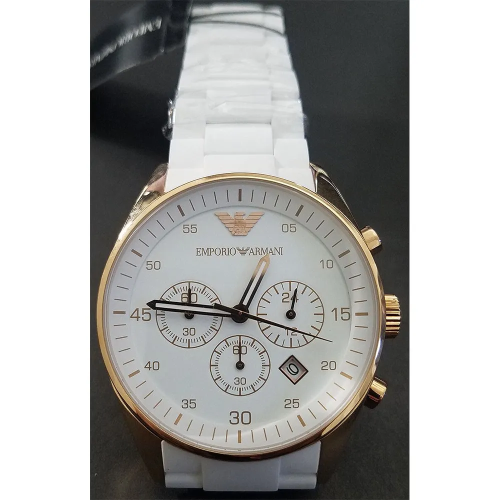 Emporio Armani AR5920 Ladies Sportivo Watch White sold by Watch & Watch product image thumbnail 3