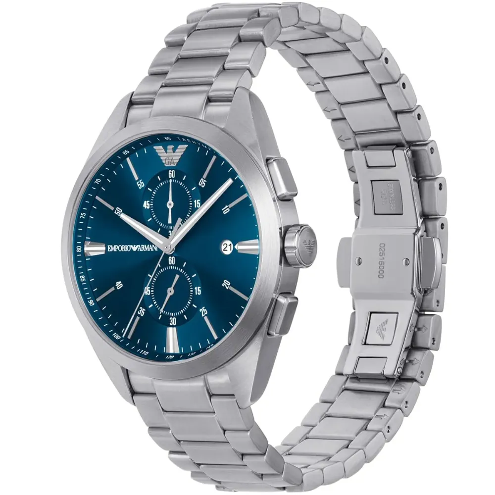 Emporio Armani AR11541 Chronograph Blue Dial Men’s Watch sold by Watch & Watch product image thumbnail 3