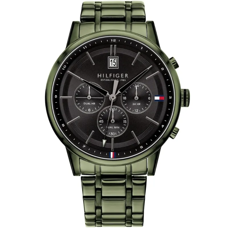 Tommy Hilfiger 1791634 Black Dial Chronograph Men's Watch made by Tommy Hilfiger