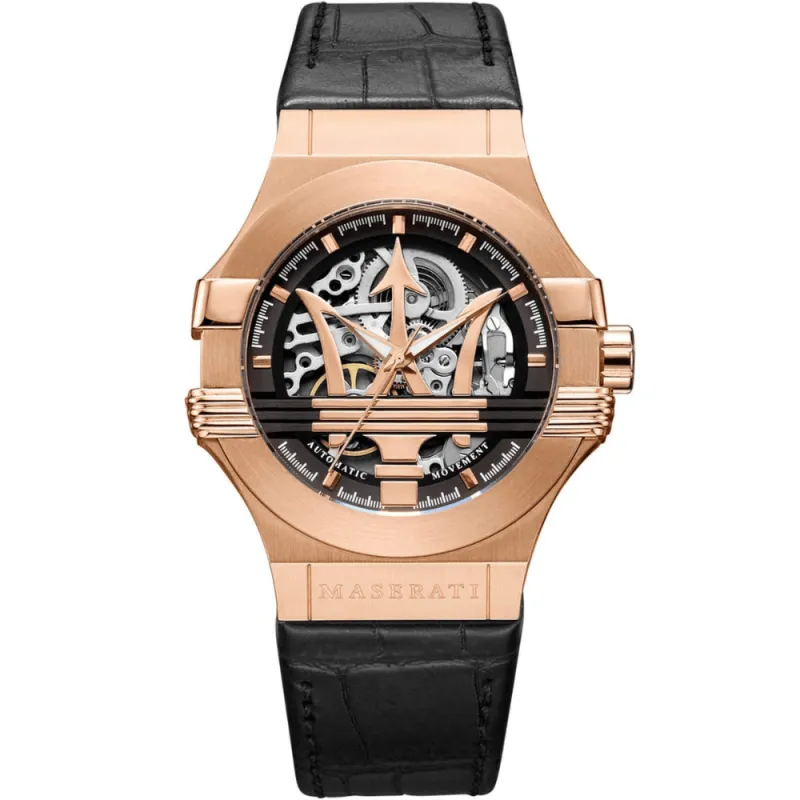 Maserati R8821108039 Potenza Automatic Skeleton Dial Men's Watch sold by Watch & Watch