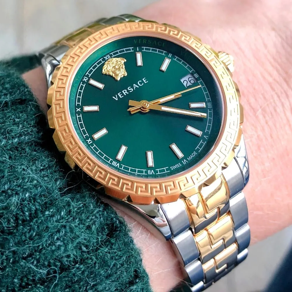 Versace V12050015 Hellenyium Two-Tone Green Ladies Watch sold by Watch & Watch product image thumbnail 4