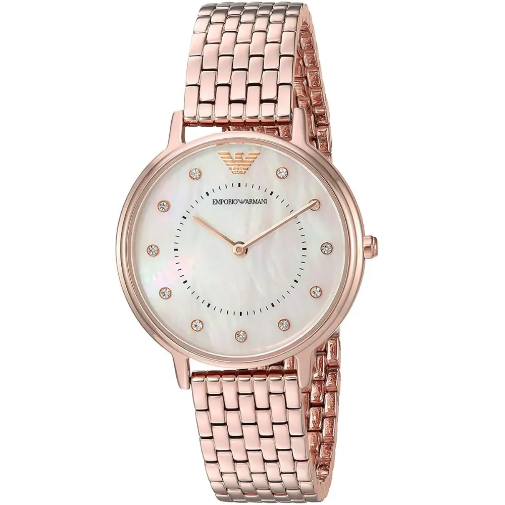 Emporio Armani AR11006 Rose Gold Ladies Watch sold by Watch & Watch product image thumbnail 3