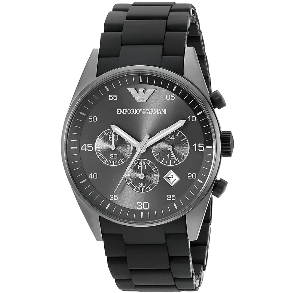 Emporio Armani AR5889 Black Dial Chronograph Men's Watch sold by Watch & Watch product image thumbnail 4