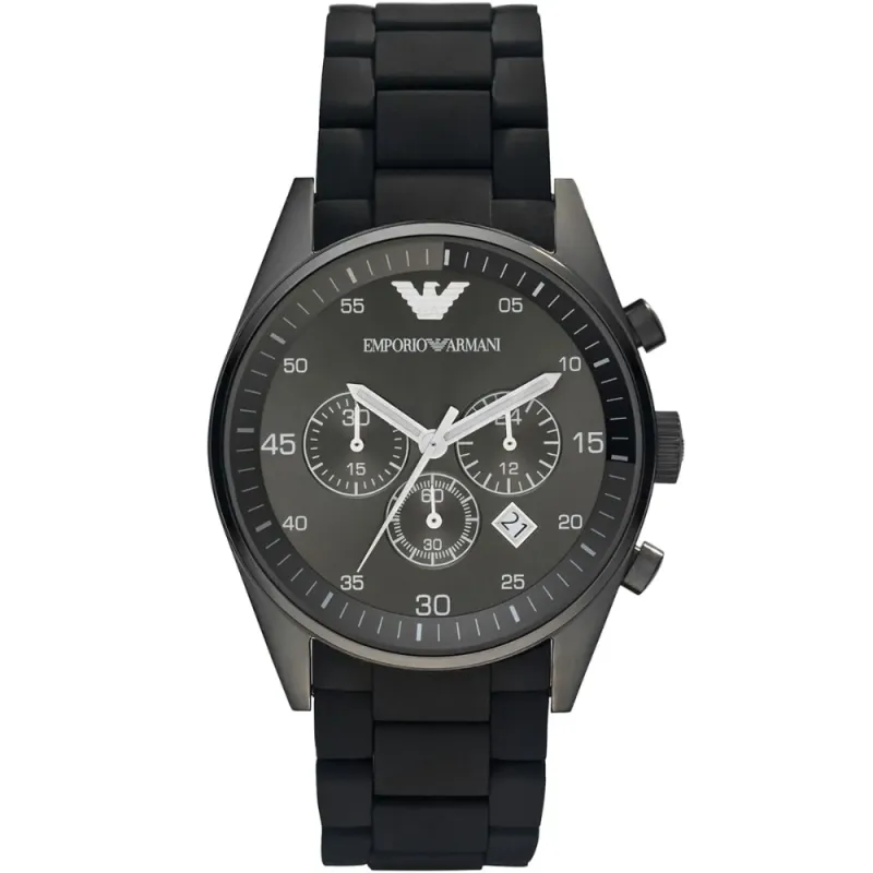 Emporio Armani AR5889 Black Dial Chronograph Men's Watch made by Emporio Armani