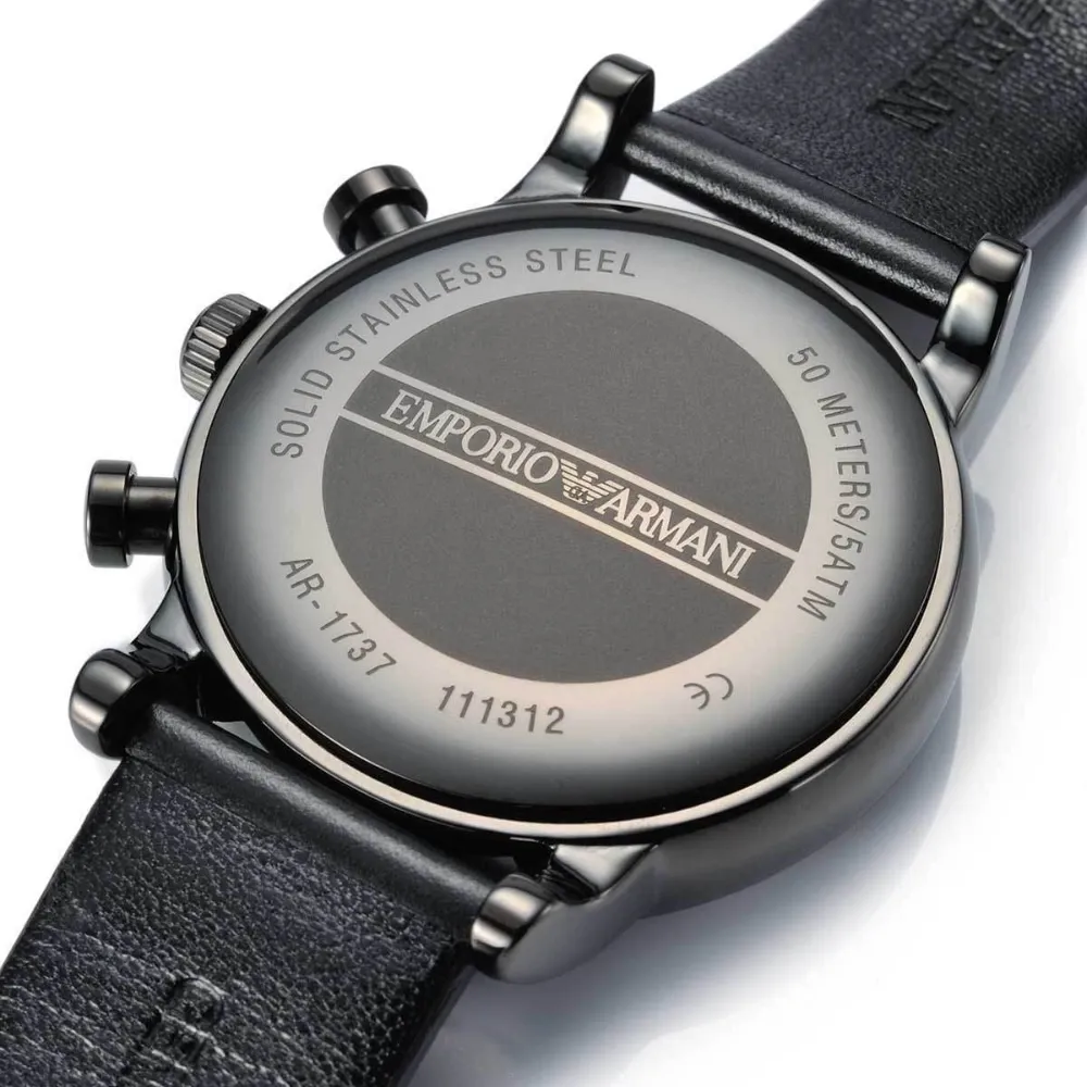 Emporio Armani AR1737 Luigi Chronograph Men's Watch sold by Watch & Watch product image thumbnail 5