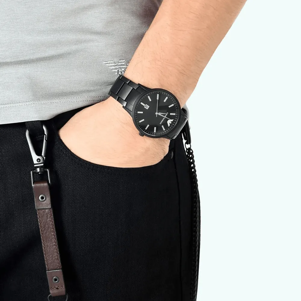 Emporio Armani AR11079 Luigi Black Men's Watch sold by Watch & Watch product image thumbnail 5