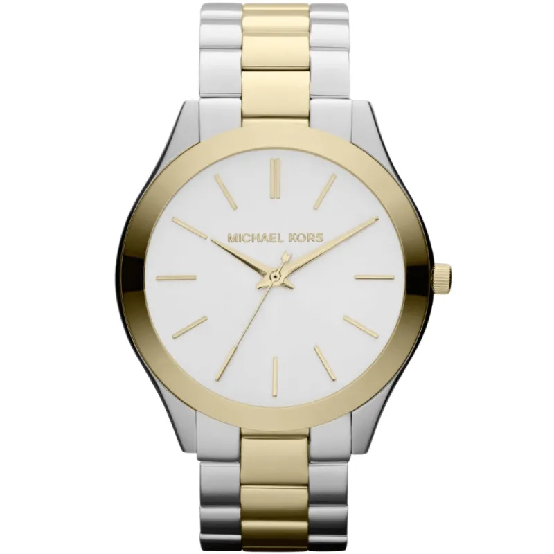 Michael Kors MK3198 Runway White Dial Ladies Watch sold by Watch & Watch