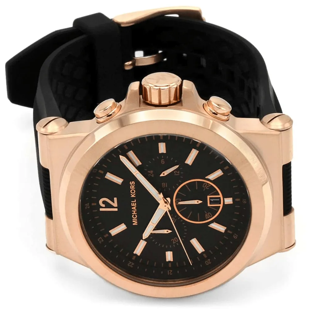 Michael Kors MK8184 Dylan Chronograph Black Dial Men's Watch sold by Watch & Watch product image thumbnail 4