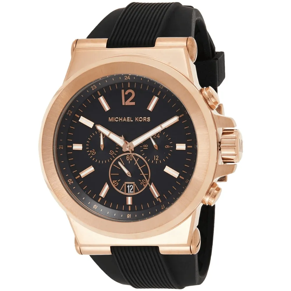 Michael Kors MK8184 Dylan Chronograph Black Dial Men's Watch sold by Watch & Watch product image thumbnail 3