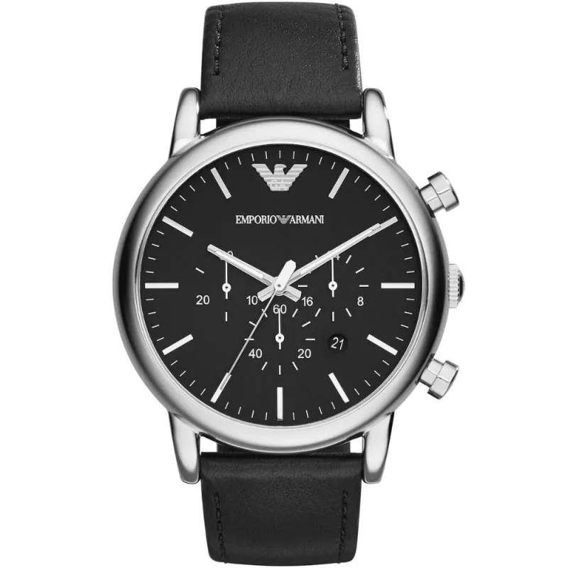 Emporio Armani AR1828 Black Dial Men's Watch sold by Watch & Watch