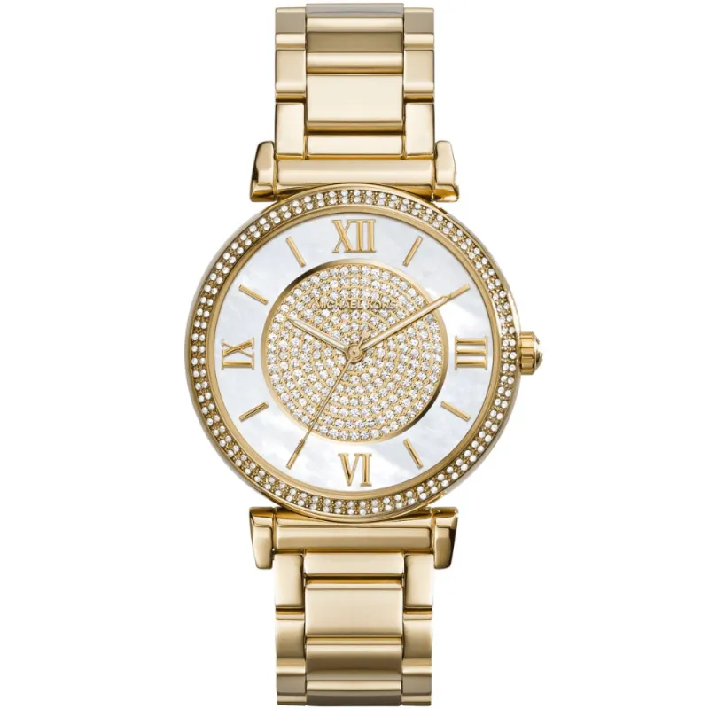 Michael Kors MK3332 Catlin Series Crystal Dial Ladies Watch sold by Watch & Watch
