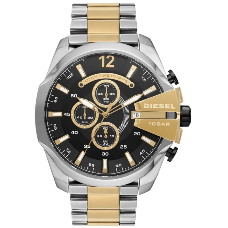 Diesel DZ4581 Mega Chief Two Tone Men's Watch made by Diesel