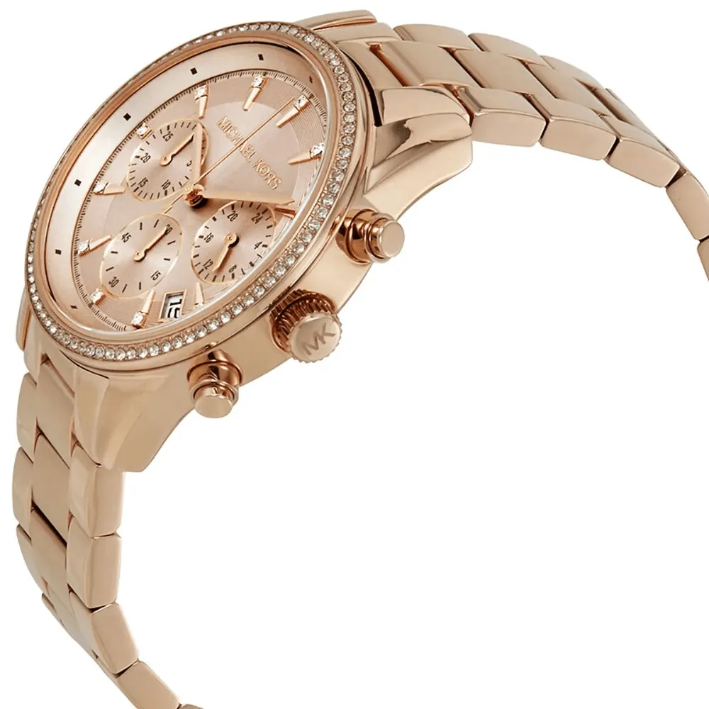 Michael Kors MK6357 Ritz Chronograph Ladies Watch sold by Watch & Watch product image thumbnail 5