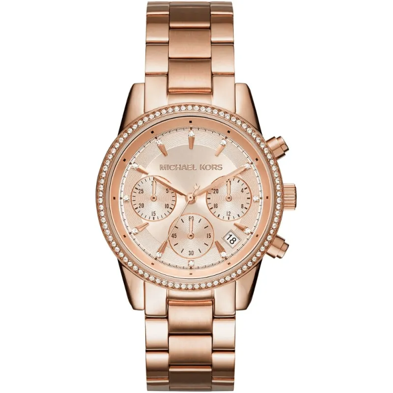 Michael Kors MK6357 Ritz Chronograph Ladies Watch sold by Watch & Watch