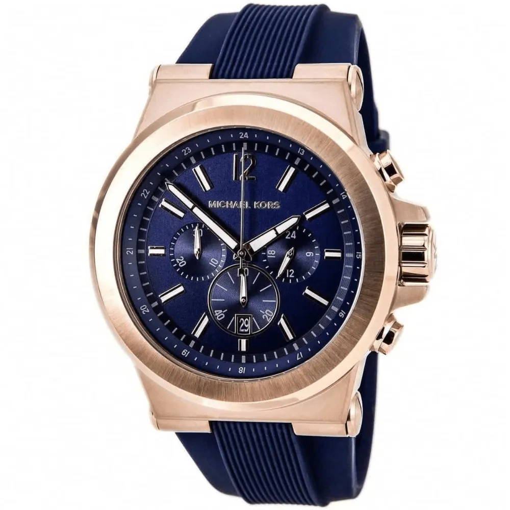 Michael Kors MK8295 Dylan Chronograph Navy Dial Men's Watch sold by Watch & Watch product image thumbnail 3